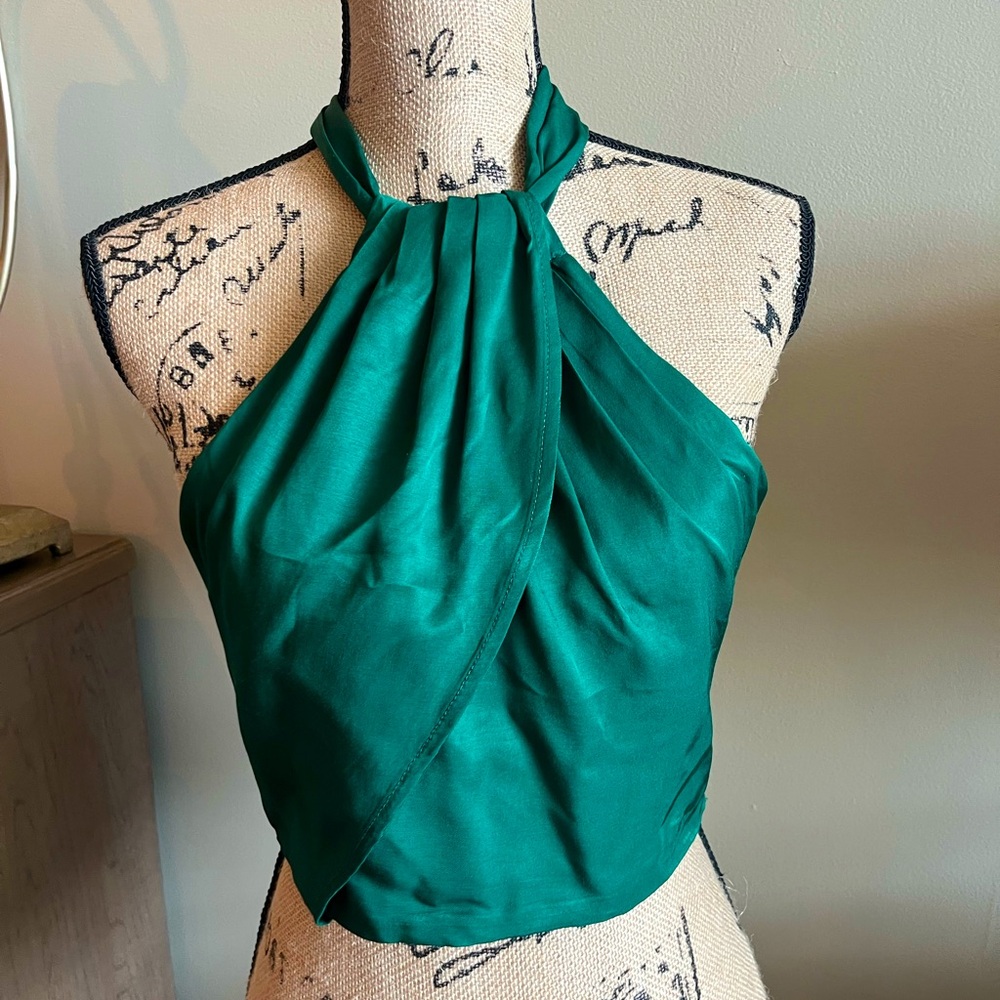 H & M Halter Top SZ SM